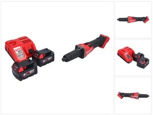 Aku lineaarne veski Milwaukee M18 FDGRB-502, 18 V, koos aku ja laadijaga hind ja info | Lihvmasinad | hansapost.ee