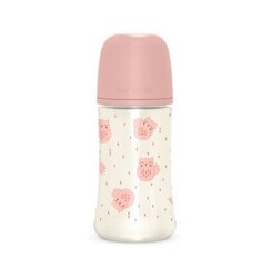 Бутылка Suavinex, 270 мл, 3 мес+, розовый цвет цена и информация | Suavinex Товары для детей и младенцев | hansapost.ee