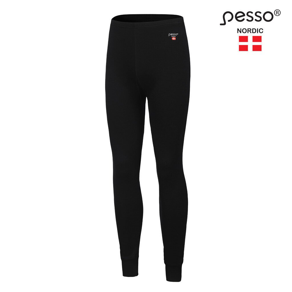 Termopesu komplekt meestele Pesso Merino100 Pura®, must hind ja info | Soe pesu meestele | hansapost.ee