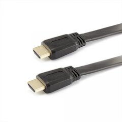 Sbox HDMI-HDMI 1.4 Flat M/M 1.5m HDMI-FLAT-15B черный цена и информация | Кабели и провода | hansapost.ee