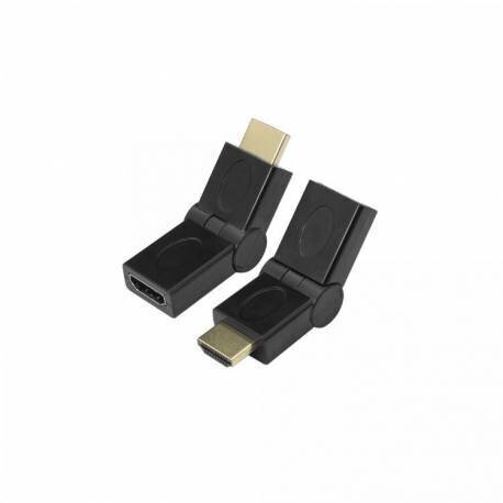 Sbox AD.HDMI-180, HDMI F.-> HDMI M. 180° hind ja info | USB adapterid ja jagajad | hansapost.ee