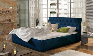 Кровать Eltap Milano, 140x200 см, синего цвета цена и информация | Кровати | hansapost.ee