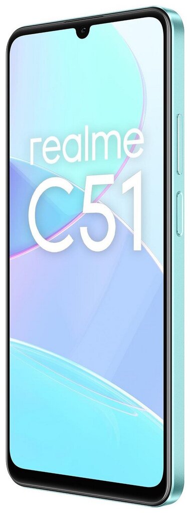 Realme C51 4/128GB Mint Green hind ja info | Telefonid | hansapost.ee