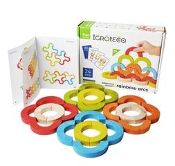 Tasakaalu pusle Vikerkaar Igroteco Ig0507, 24 det. price and information | Educational children's toys | hansapost.ee