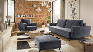 Комплект мягкой мебели из 3-х частей Eltap Megis, серый цвет цена и информация | Комплекты мягкой мебели | hansapost.ee