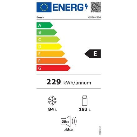 Bosch Kiv86Nse0 цена и информация | Külmkapid-külmikud | hansapost.ee