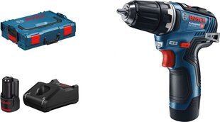 Дрель/шуруповерт Bosch GSR 12V-35, 12 В, с аккумулятором цена и информация | Дрели и шуруповёрты | hansapost.ee