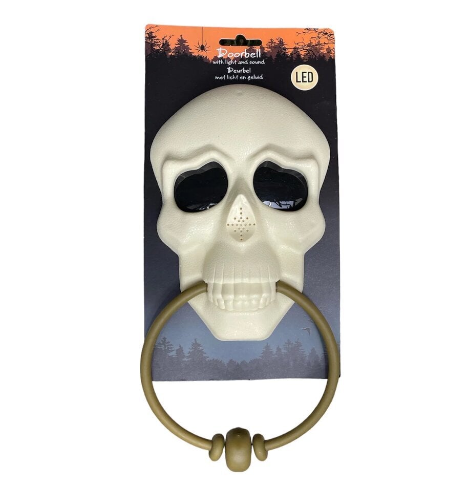 Halloweeni kaunistus Doorbell, 24.5 cm hind ja info | Peokaunistused ja dekoratsioonid | hansapost.ee