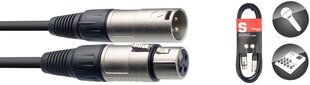 Stagg XLR/f - XLR/m, 15m hind ja info | Juhtmed ja kaablid | hansapost.ee