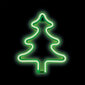 Neoon Led jõulupuu, rohelised, patareid + USB FLNE16 цена и информация | Seinavalgustid | hansapost.ee