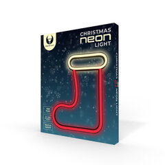 Neoon Led jõulusokk, valge, punane Bat + USB FLNE23 hind ja info | Forever Light Mööbel ja sisustuskaubad | hansapost.ee