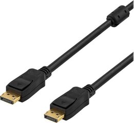 DELTACO DELTACO DisplayPort kabel - 1 m hind ja info | Juhtmed ja kaablid | hansapost.ee