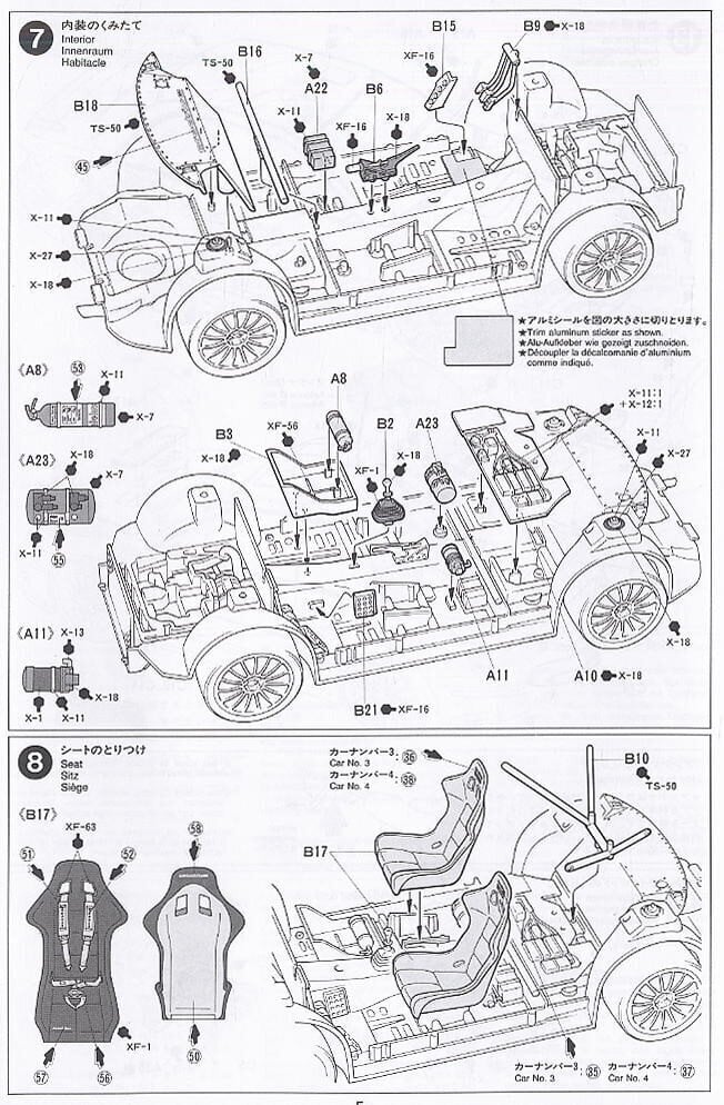 Tamiya - Subaru Impreza WRC Monte Carlo 98, 1/24, 24199 price and information | Klotsid ja konstruktorid | hansapost.ee