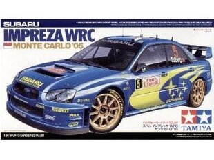 Tamiya - Subaru Impreza WRC Monte Carlo 05, 1/24, 24281 цена и информация | Конструкторы и кубики | hansapost.ee