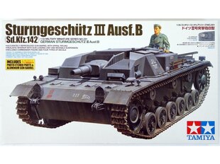 Tamiya - Sd.Kfz. 142 Sturmgeschütz III Ausf.B, 1/35, 35281 hind ja info | Klotsid ja konstruktorid | hansapost.ee