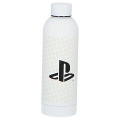 Питьевая бутылка PlayStation, 500 мл, белого цвета  цена и информация | Фляги для воды | hansapost.ee
