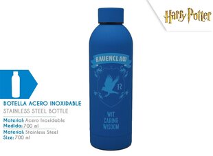 Harry Potter Ravenclaw roostevabast terasest pudel 700 ml hind ja info | Fännitooted mänguritele | hansapost.ee