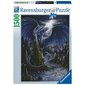 Pusle Ravensburger Blue Dragon, 1500 tk. цена и информация | Pusled lastele ja täiskasvanutele | hansapost.ee