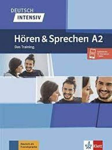 Deutsch Intensiv: Horen & Sprechen A2 цена и информация | Võõrkeeled ja keeleõpe | hansapost.ee