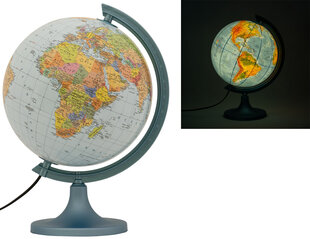Глобус 250 С Подцветкой цена и информация | Карты мира | hansapost.ee