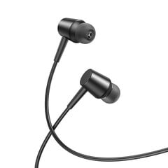 XO wired earphones EP57 jack 3,5mm black цена и информация | XO Компьютерная техника | hansapost.ee