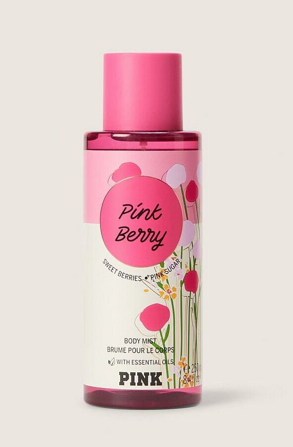 Lõhnastatud kehasprei Victoria's Secret Pink Berry, 250 ml цена и информация | Dušigeelid ja deodorandid naistele | hansapost.ee