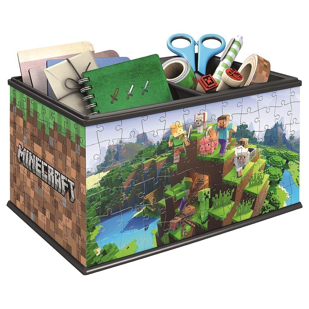 3D pusle hoiukarp Ravensburger Minecraft цена и информация | Pusled lastele ja täiskasvanutele | hansapost.ee