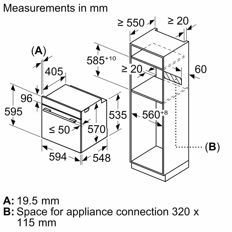 Bosch HBA171BS1S цена и информация | Ahjud | hansapost.ee