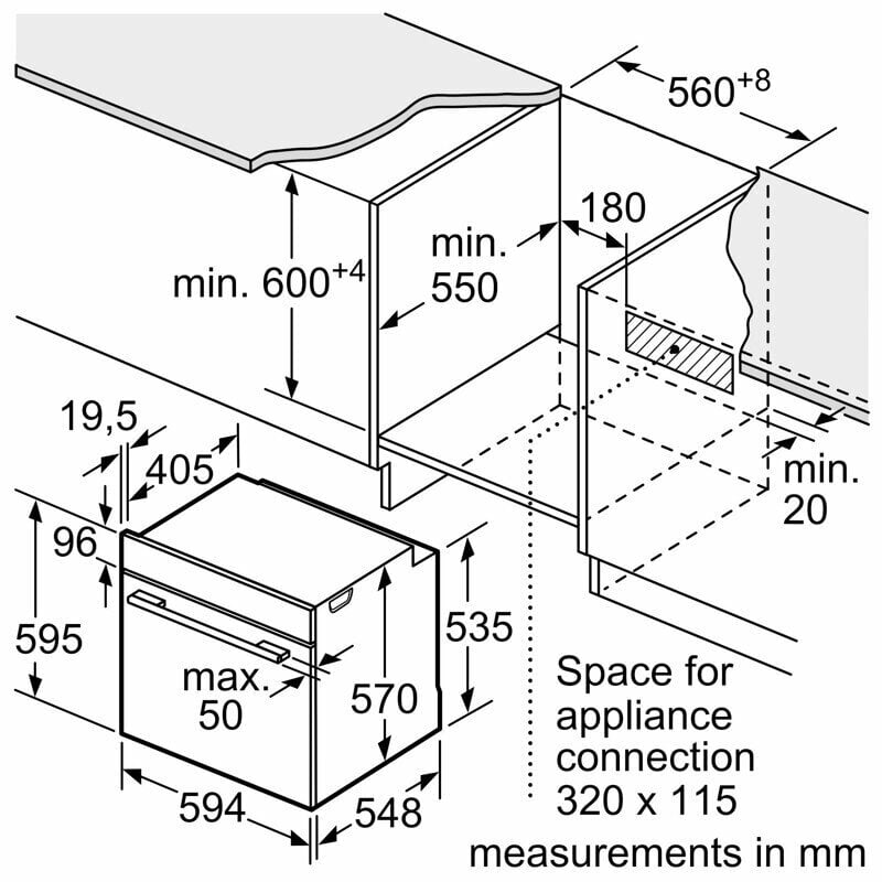 Bosch HBA171BS1S цена и информация | Ahjud | hansapost.ee