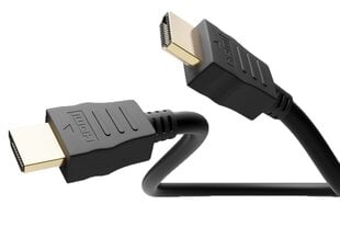 GOOBAY HDMI V2.1 KAAPELI 8K@60HZ 0.5M hind ja info | Juhtmed ja kaablid | hansapost.ee