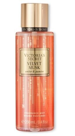 Kehasprei Victoria's Secret Velvet Musk Amber Jasmine naistele, 250 ml цена и информация | Dušigeelid ja deodorandid naistele | hansapost.ee