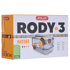 Näriliste puur Zolux Rody3 Mini, kollane hind ja info | Näriliste puurid ja tarvikud | hansapost.ee