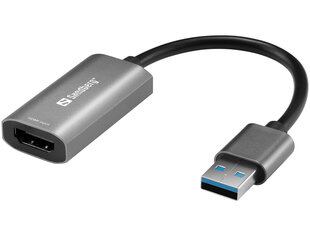 Sandberg 134-19 HDMI to USB hind ja info | USB adapterid ja jagajad | hansapost.ee