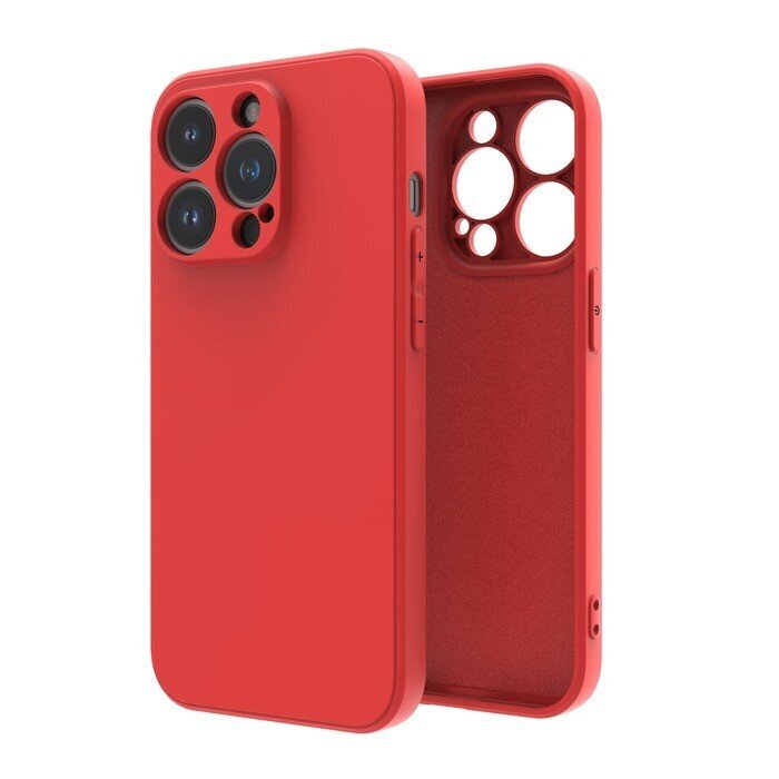 My Way Smoothie Cover for Apple iPhone 14 Pro Max, Red цена и информация | Telefonide kaitsekaaned ja -ümbrised | hansapost.ee