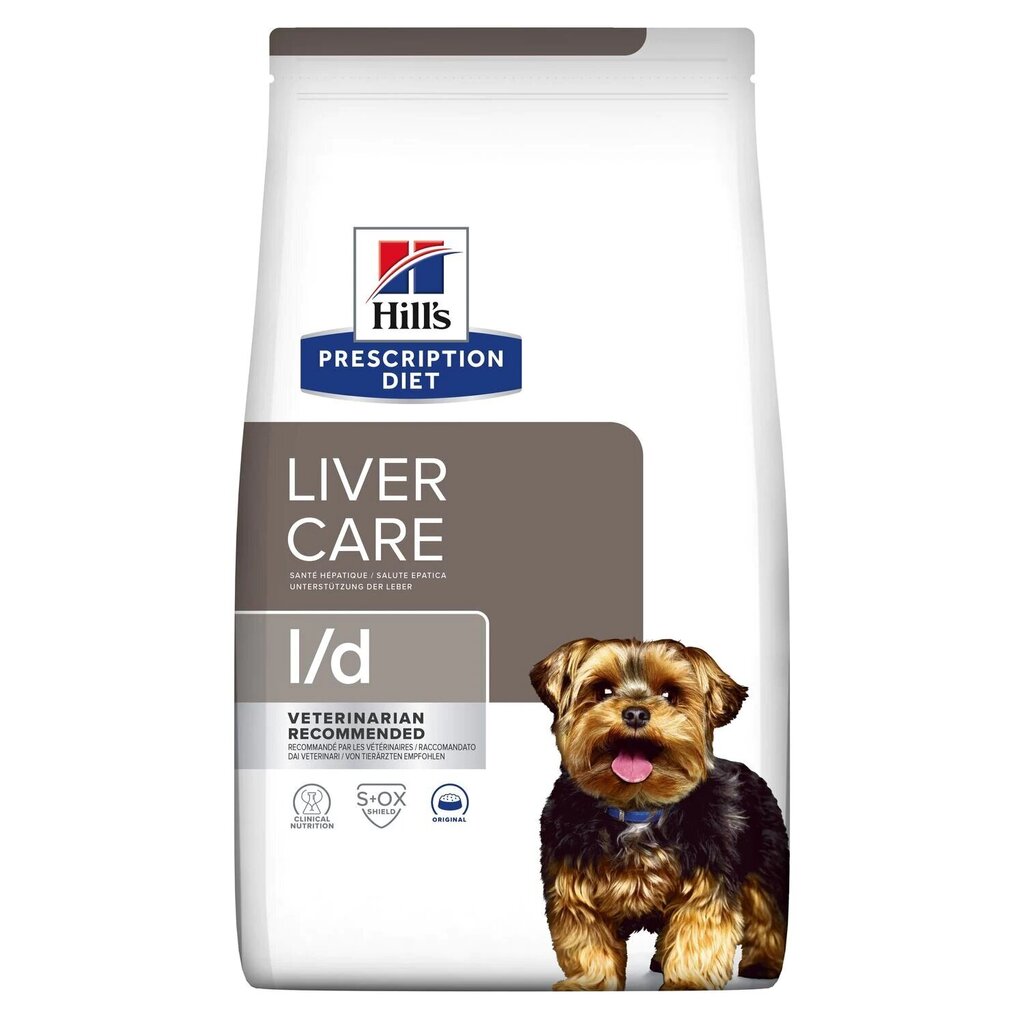 Hill's PD Canine Liver Care l/d maksaprobleemidega täiskasvanud koertele, 1,5 kg цена и информация | Koerte kuivtoit ja krõbinad | hansapost.ee