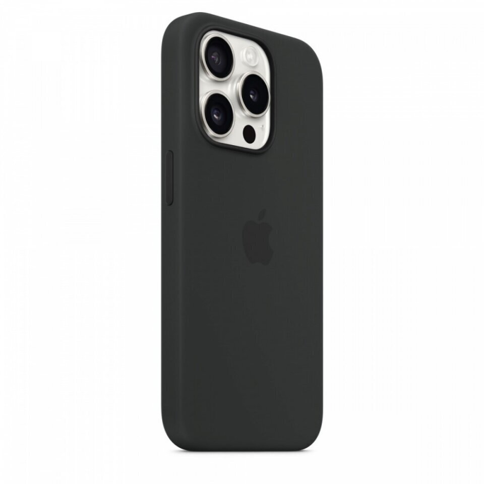 Apple Silicone Case MagSafe MT1A3ZM/A Black hind ja info | Telefonide kaitsekaaned ja -ümbrised | hansapost.ee