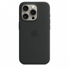 Apple Silicone Case MagSafe MT1A3ZM/A Black hind ja info | Apple Mobiiltelefonid ja lisatarvikud | hansapost.ee