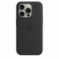 Apple Silicone Case MagSafe MT1A3ZM/A Black цена и информация | Telefonide kaitsekaaned ja -ümbrised | hansapost.ee