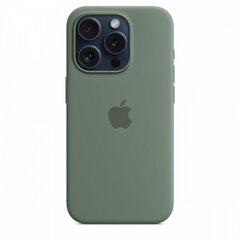 Apple iPhone 15 Pro Silicone Case with MagSafe - Cypress MT1J3ZM/A цена и информация | Чехлы для телефонов | hansapost.ee