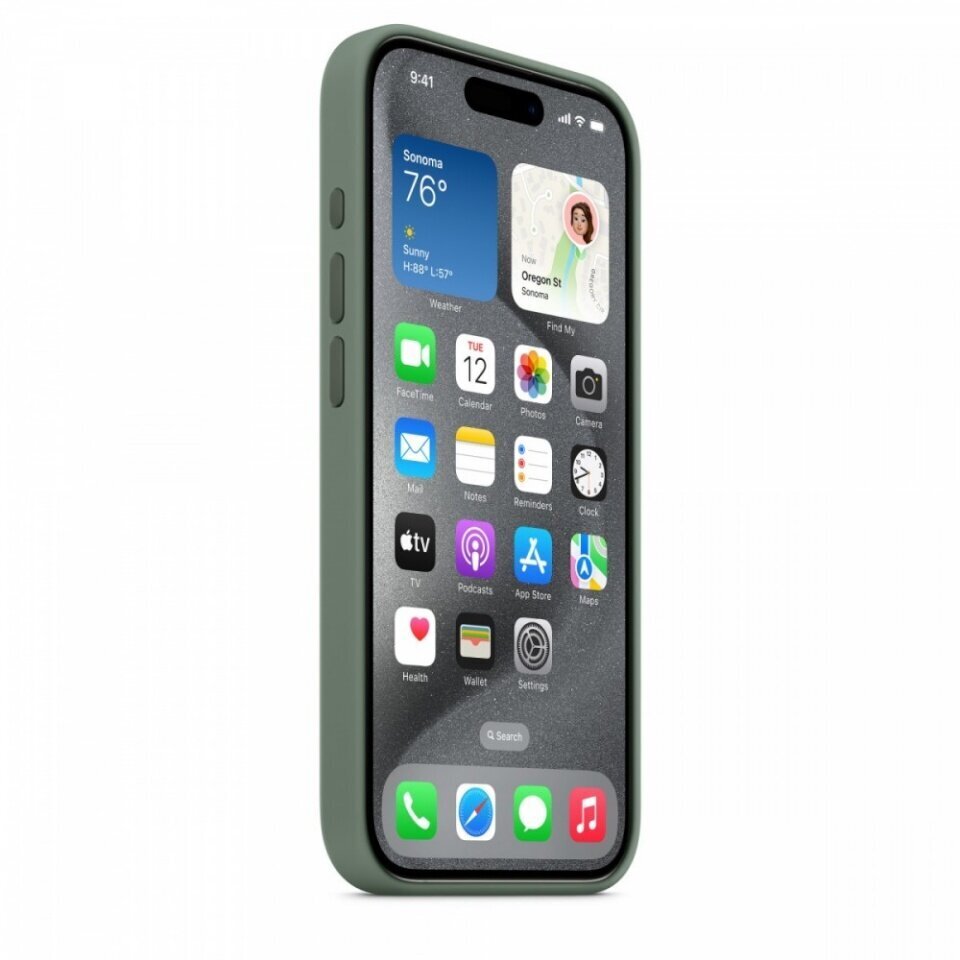 Apple Silicone Case MagSafe MT1J3ZM/A Cypress hind ja info | Telefonide kaitsekaaned ja -ümbrised | hansapost.ee