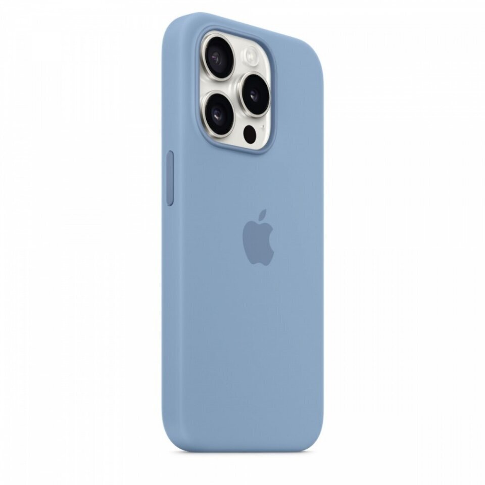 Apple Silicone Case MagSafe MT1L3ZM/A Winter Blue цена | hansapost.ee