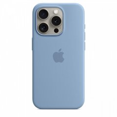 Apple iPhone 15 Pro Silicone Case with MagSafe - Winter Blue MT1L3ZM/A цена и информация | Чехлы для телефонов | hansapost.ee