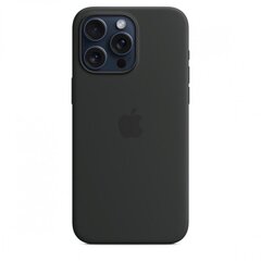 Apple iPhone 15 Pro Max Silicone Case with MagSafe - Black MT1M3ZM/A цена и информация | Чехлы для телефонов | hansapost.ee