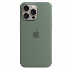 Apple iPhone 15 Pro Max Silicone Case with MagSafe - Cypress MT1X3ZM/A цена и информация | Чехлы для телефонов | hansapost.ee