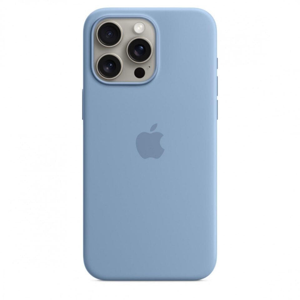 Apple Silicone Case MagSafe MT1Y3ZM/A Winter Blue hind ja info | Telefonide kaitsekaaned ja -ümbrised | hansapost.ee