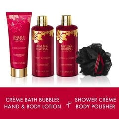 Набор подарков для женщин Baylis & Harding Boudiore Cherry Blossom Luxury Pamper Drum, из 4 частей цена и информация | Масла, гели для душа | hansapost.ee