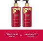 Kinkekomplekt naistele Baylis & Harding Boudiore Cherry Blossom Luxury Hand Care: kätepesuvahend 300 ml + käte- ja ihupiim 300 ml цена и информация | Kehakreemid, kehaõlid ja losjoonid | hansapost.ee