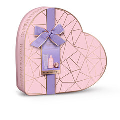 Baylis & Harding Масло жожоба, ванили и миндаля Luxury Heart Keepsake Gift Box Подарочный набор: крем для душа, 300 мл + бомбочка для ванны, 140 г + лосьон для рук и тела, 200 мл цена и информация | Кремы, лосьоны для тела | hansapost.ee