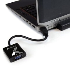 Techly HDMI, VGA D-Sub 1920x1200 M/F hind ja info | USB adapterid ja jagajad | hansapost.ee
