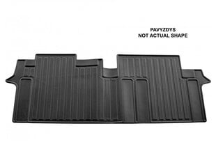 Коврик 3D Iveco Daily VI 2014-2023 (2 ряд) цена и информация | Модельные резиновые коврики | hansapost.ee